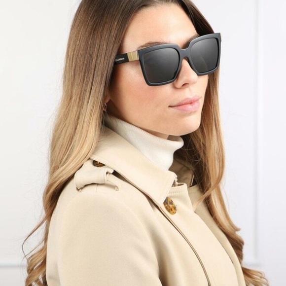 NEW DG6165 501/87 WOMEN’S SUNGLASSES DOLCE&GABBANA DG 6165 BLACK - Picture 3 of 11